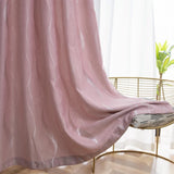 Dreamwood New Arrived Hign Quality Modern Polyester Jacquard Finished Blackout Window Curtain For Living Room