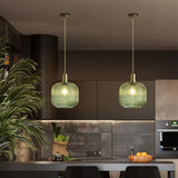 Retro Nordic Glass Pendant Light