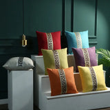 Nordic Cotton Linen Pillow Simple Modern Thickened Living Room Sofa Decoration Pillow Removable and Washable bench cushion