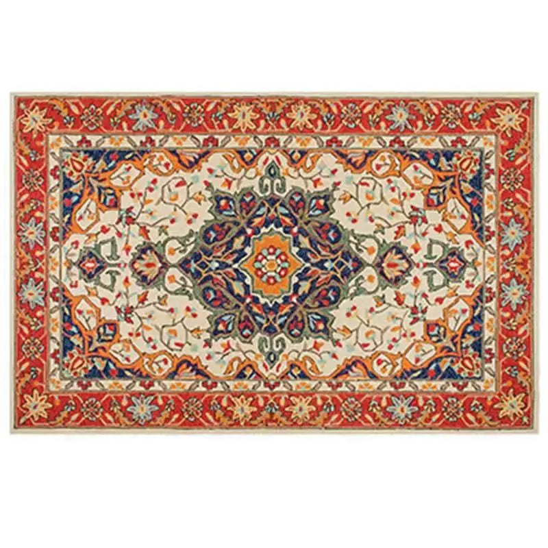 VIKAMA Turkish national style rug Living room rug Moroccan carpet Bedroom Persian style large area coffee table rug