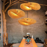 Bamboo Rattan Pendant Light