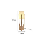 Fairbanks Floor Lamp Wooden Floor Lamp for Living Room Bedroom Sofa Bedside Solid Nordic Designers Floor Lamps