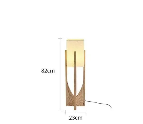 Fairbanks Floor Lamp Wooden Floor Lamp for Living Room Bedroom Sofa Bedside Solid Nordic Designers Floor Lamps