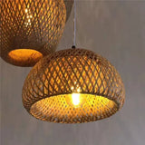 Bamboo Rattan Chandelier