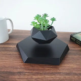 Magnetic Levitating Plant Pot Floating Flower Planter Hovering Rotating Levitation Decor Kids Adult Christmas Birthday Gift