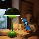 USB Rechargeable Mushroom Table Lamp Three Speed Adjustment Indoor Lighting Fixture Flower Bud Desk Lamps Hoom Decor Night Light