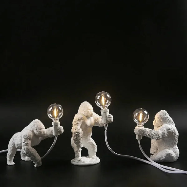 Gorilla indoor decoration, internet celebrity ornaments, animal night lights