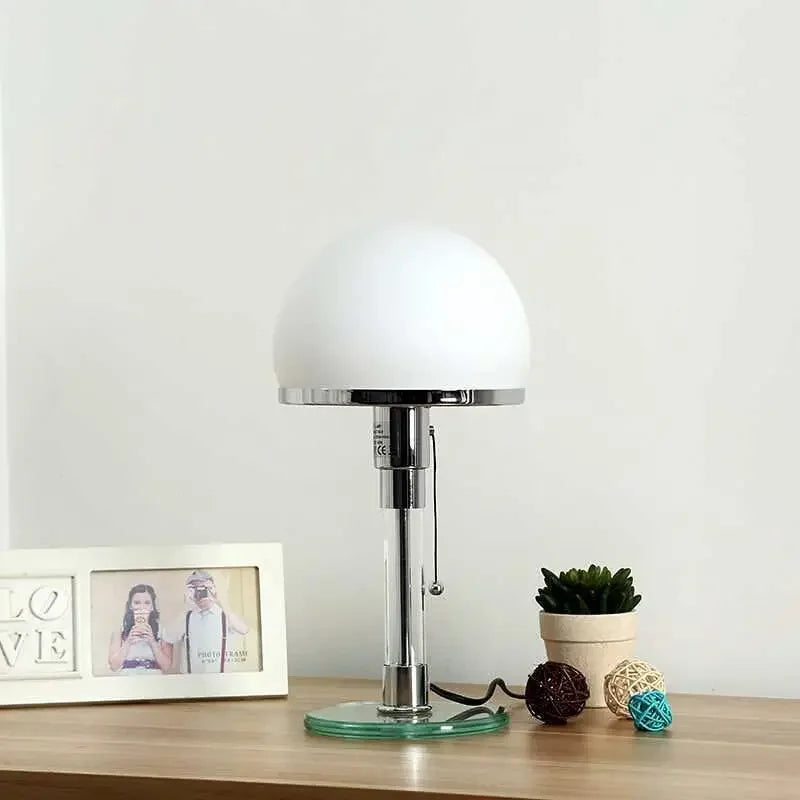 Wilhelm LED Table Lamp Designer Bauhaus Lamp Nordic Bedroom Bedside Simple glass table lamp for Living Room unique lights