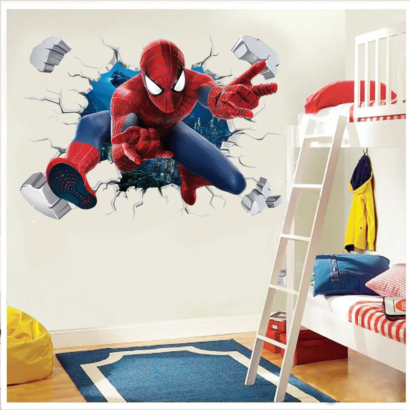 Superhero Wall Stickers for Kids