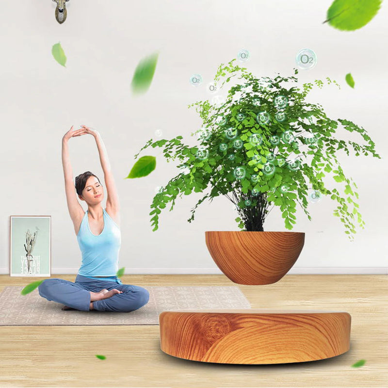 Air Bonsai  Levitating Flower Pot Floating Plant Pot Cool Home Decor Christmas Gifts Planter