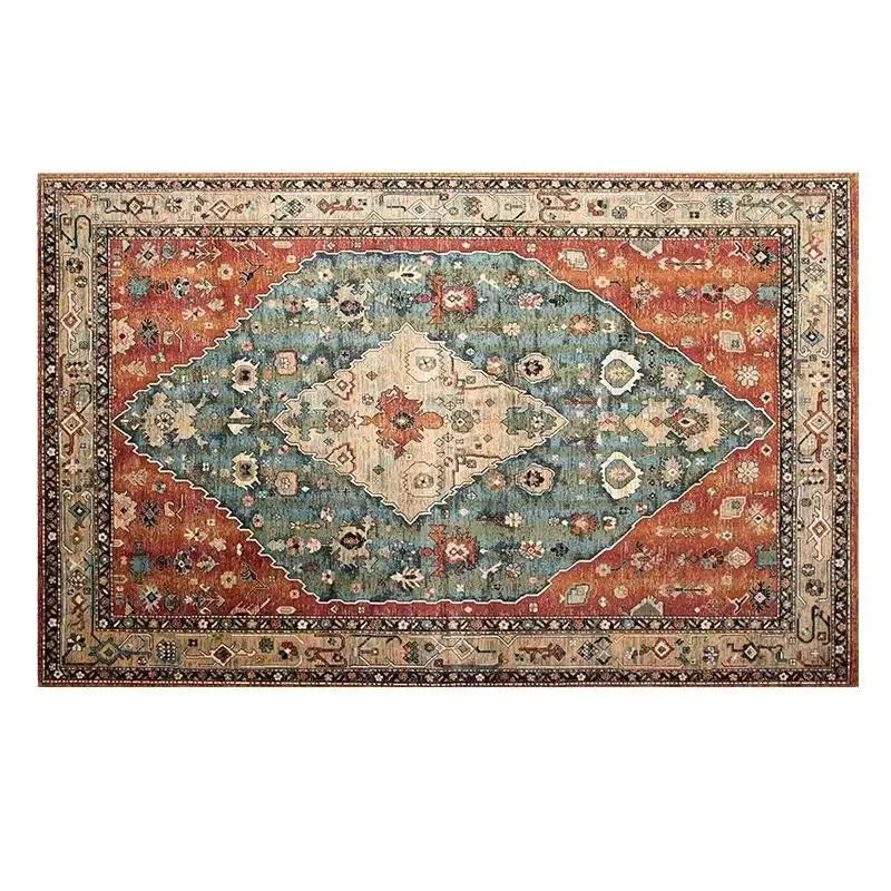 VIKAMA Turkish national style rug Living room rug Moroccan carpet Bedroom Persian style large area coffee table rug