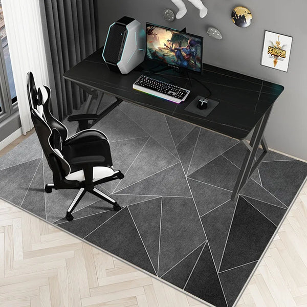 VIKAMA dirt resistant and easy to take care of simple study computer chair non-slip mat dressing table wear resistant foot mat