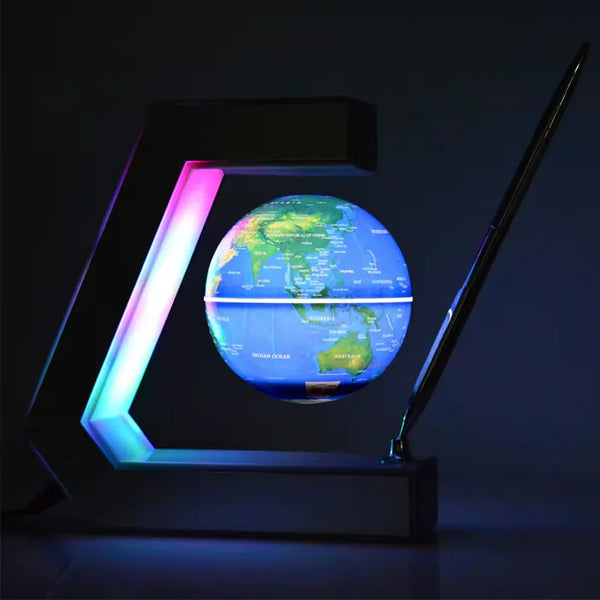 Creative Magnetic Levitation Globe New Colors Strange Light Creative Gift Office Decoration Ornaments With Hand Christmas Gifts