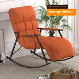 Adult Rocking Chair Balcony Leisure Rocking Chair Recliner Detachable 5 Angle Adjustment Relaxation And Comfort Recliner Chairs