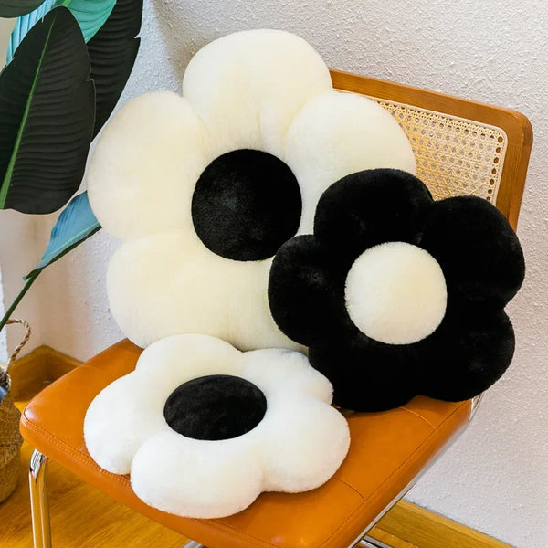 Home Bedroom Flower Cushion Office Sofa Chair Student Cushion Petal Futon Sun Flower Throw Pillow Cushion Soft and Comfortable