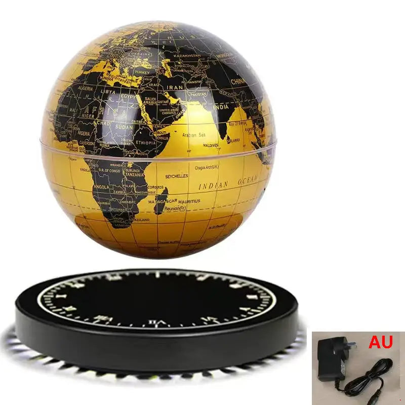 Levitating Lamp Magnetic Levitation Globe LED Earth Floating Rotating Globe Bedside Novelty desktop Gifts  dropshipping 24 Hours