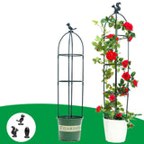 1Set Climbing Plant Trellis Garden Support Cages For Flowers Plants Climbing Support Frame Trellis DIY Vines Pot Plant Stand