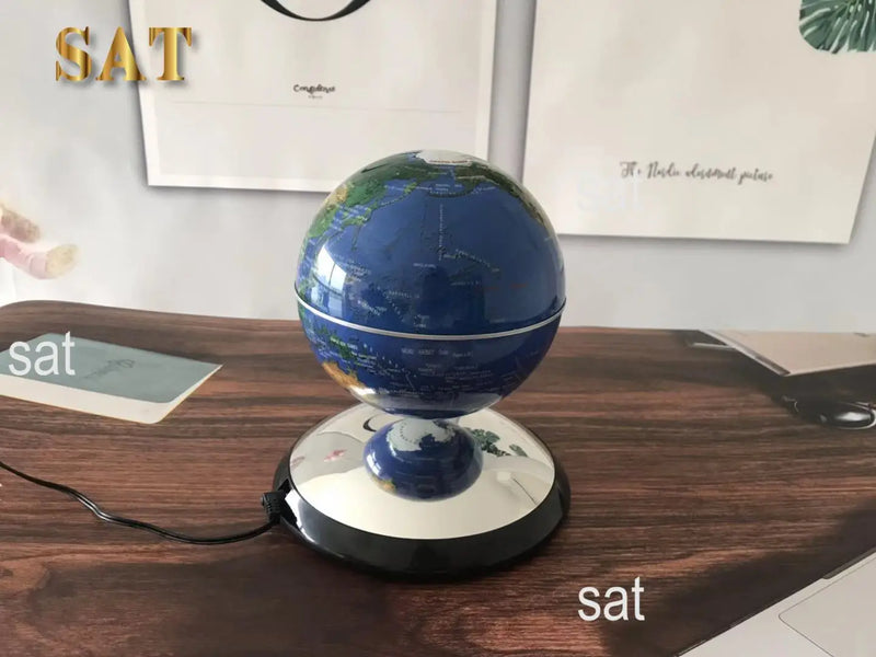 Decorative world globes / led magnetic levitation floating globes / floating and rotating globe