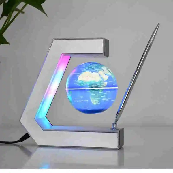 Creative Magnetic Levitation Globe New Colors Strange Light Creative Gift Office Decoration Ornaments With Hand Christmas Gifts