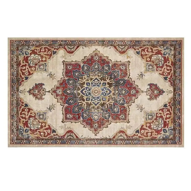 VIKAMA Turkish national style rug Living room rug Moroccan carpet Bedroom Persian style large area coffee table rug