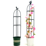 1Set Climbing Plant Trellis Garden Support Cages For Flowers Plants Climbing Support Frame Trellis DIY Vines Pot Plant Stand