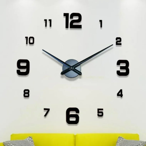 Acrylic Mirror Wall Clock