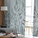 Dandelion Under The Dark Light Sheer Tulle Window Curtains for Living Room Bedroom Kitchen Veiling Curtain Home Decoration