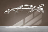 Car Silhouette Wall Art Decal