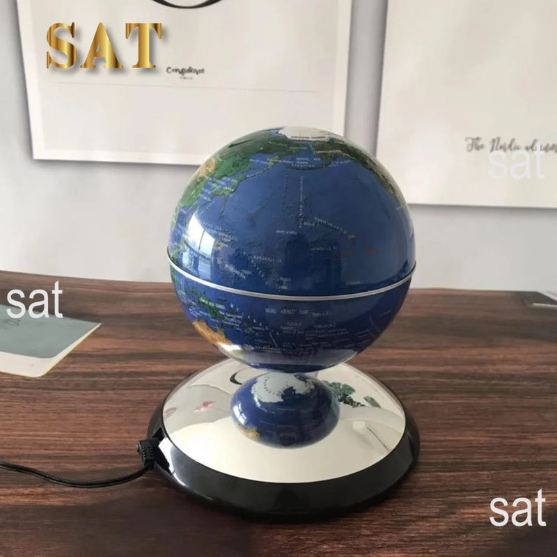 Decorative world globes / led magnetic levitation floating globes / floating and rotating globe