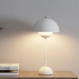 USB Rechargeable Mushroom Table Lamp Three Speed Adjustment Indoor Lighting Fixture Flower Bud Desk Lamps Hoom Decor Night Light