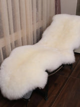 Australian 100% Wool Carpet for Bedroom Bay Window Sofa Bedside Thicken Plush Sheepskin Rug European Bed Rug Fur Integrated Mat