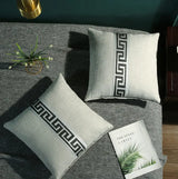 Nordic Cotton Linen Pillow Simple Modern Thickened Living Room Sofa Decoration Pillow Removable and Washable bench cushion