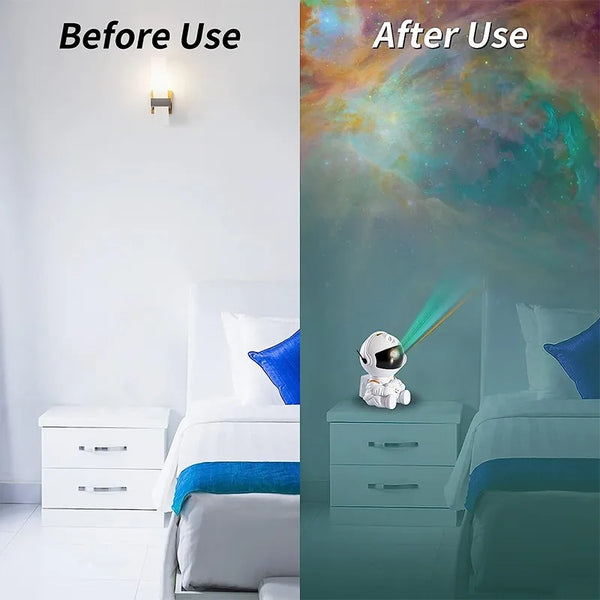 Starry Sky Projector with Astronaut Lamp