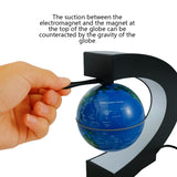 O/C Magnetic Levitation Globe LED World Map Decor Home Electronic Magnetic Levitation Globe Antigravity Novelty Ball Light