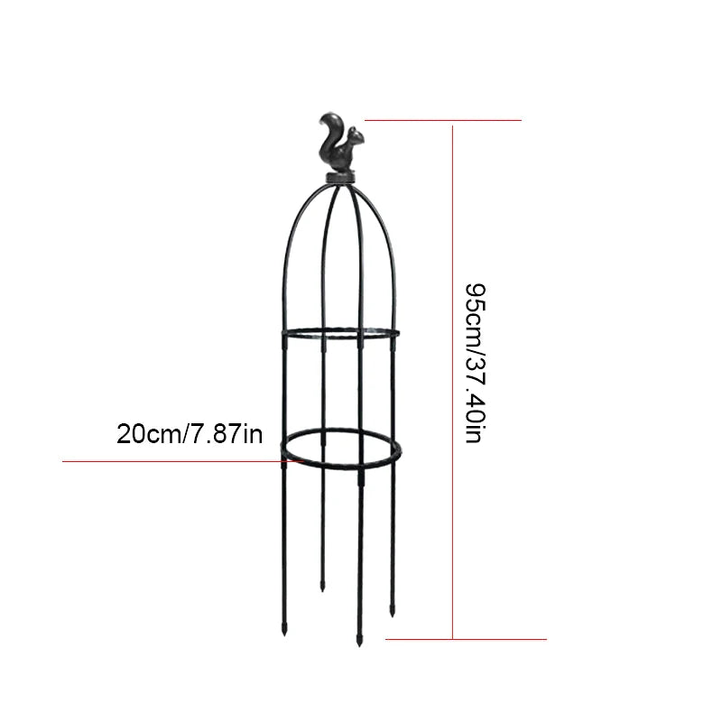 1Set Climbing Plant Trellis Garden Support Cages For Flowers Plants Climbing Support Frame Trellis DIY Vines Pot Plant Stand