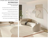 VIKAMA Living room wabi sabi style modern minimalist ins style sofa bedroom coffee table blanket high-end dirt resistant floor